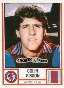 Figurina Colin Gibson - UK Football 1980-1981 - Panini