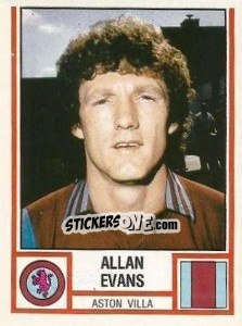 Sticker Allan Evans