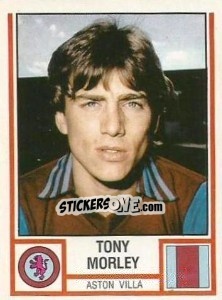 Figurina Tony Morley - UK Football 1980-1981 - Panini