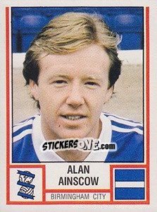 Cromo Alan Ainscow