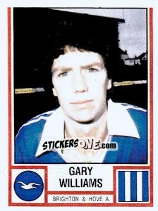 Sticker Gary Williams