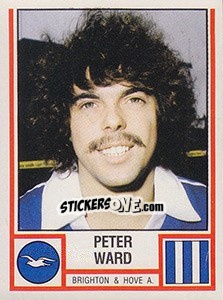 Figurina Peter Ward - UK Football 1980-1981 - Panini