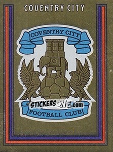 Sticker Badge - UK Football 1980-1981 - Panini