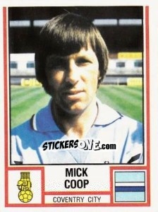 Sticker Mick Coop - UK Football 1980-1981 - Panini