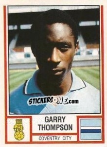 Figurina Garry Thompson - UK Football 1980-1981 - Panini