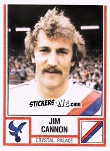 Cromo Jim Cannon - UK Football 1980-1981 - Panini
