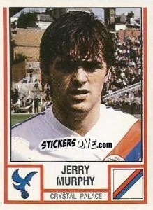 Sticker Jerry Murphy - UK Football 1980-1981 - Panini