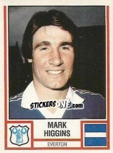Cromo Mark Higgins - UK Football 1980-1981 - Panini
