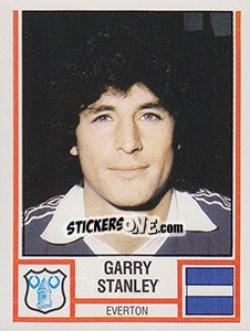 Figurina Gary Stanley - UK Football 1980-1981 - Panini