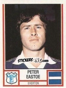 Cromo Peter Eastoe - UK Football 1980-1981 - Panini