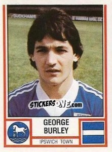 Cromo George Burley - UK Football 1980-1981 - Panini