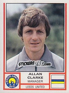 Figurina Allan Clarke - UK Football 1980-1981 - Panini