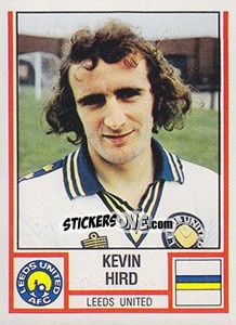 Figurina Kevin Hird - UK Football 1980-1981 - Panini