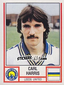 Cromo Carl Harris - UK Football 1980-1981 - Panini