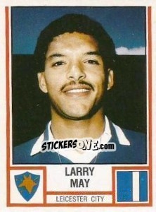 Sticker Larry May - UK Football 1980-1981 - Panini