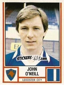Sticker John O'Neill - UK Football 1980-1981 - Panini