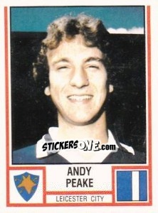 Figurina Andy Peake - UK Football 1980-1981 - Panini