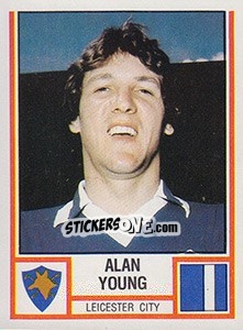 Figurina Alan Young - UK Football 1980-1981 - Panini