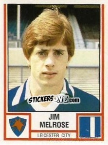 Cromo Jim Melrose - UK Football 1980-1981 - Panini
