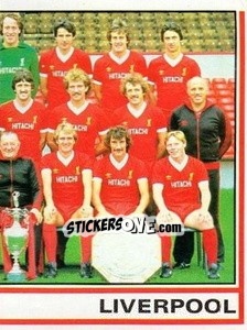 Sticker Team Photo (puzzle 2) - UK Football 1980-1981 - Panini