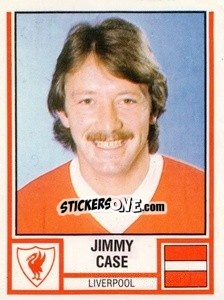 Figurina Jimmy Case - UK Football 1980-1981 - Panini