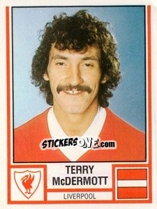 Sticker Terry McDermott - UK Football 1980-1981 - Panini