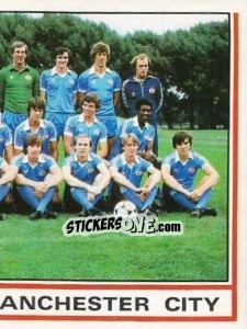 Sticker Team Photo (puzzle 2) - UK Football 1980-1981 - Panini