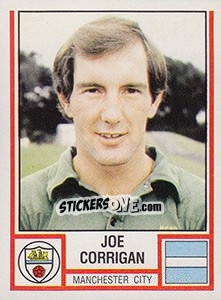 Figurina Joe Corrigan - UK Football 1980-1981 - Panini