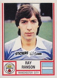 Sticker Ray Ranson - UK Football 1980-1981 - Panini