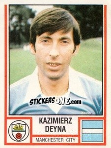 Cromo Kazimierz Deyna - UK Football 1980-1981 - Panini
