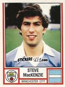 Figurina Steve MacKenzie - UK Football 1980-1981 - Panini