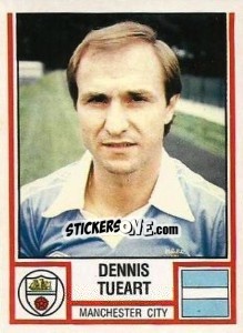 Cromo Dennis Tueart - UK Football 1980-1981 - Panini