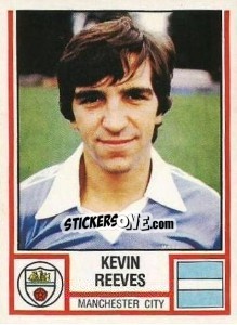 Cromo Kevin Reeves - UK Football 1980-1981 - Panini