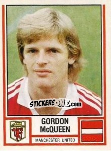 Sticker Gordon McQueen