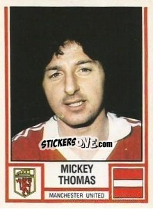 Figurina Mickey Thomas - UK Football 1980-1981 - Panini