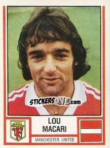 Cromo Lou Macari - UK Football 1980-1981 - Panini