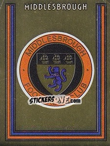 Sticker Badge - UK Football 1980-1981 n. 211 - Panini