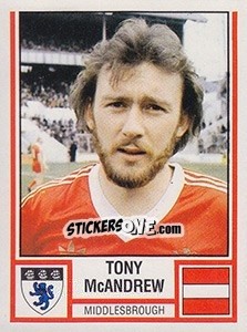 Cromo Tony McAndrew