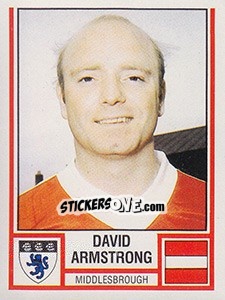 Cromo David Armstrong