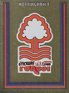 Cromo Badge - UK Football 1980-1981 - Panini