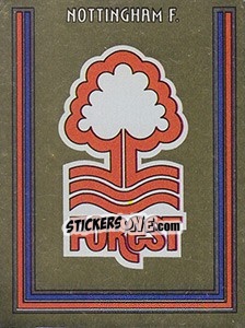 Sticker Badge - UK Football 1980-1981 - Panini