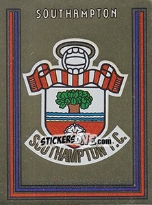 Sticker Badge - UK Football 1980-1981 - Panini