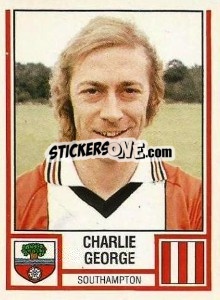 Figurina Charlie George - UK Football 1980-1981 - Panini