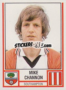 Cromo Mike Channon - UK Football 1980-1981 - Panini