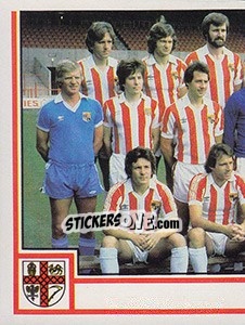 Sticker Team Photo (puzzle 1) - UK Football 1980-1981 - Panini