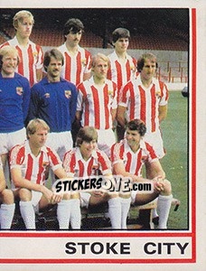 Cromo Team Photo (puzzle 2) - UK Football 1980-1981 - Panini