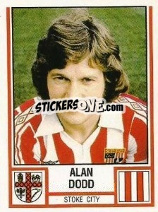 Sticker Alan Dodd - UK Football 1980-1981 - Panini