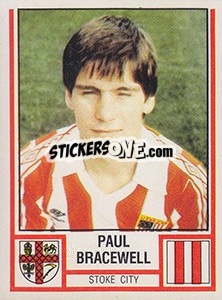 Sticker Paul Bracewell - UK Football 1980-1981 - Panini