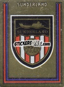 Sticker Badge - UK Football 1980-1981 - Panini