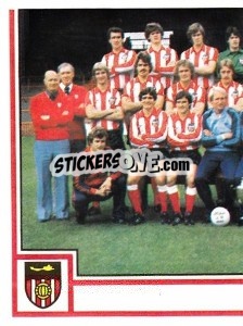 Cromo Team Photo (puzzle 1) - UK Football 1980-1981 - Panini
